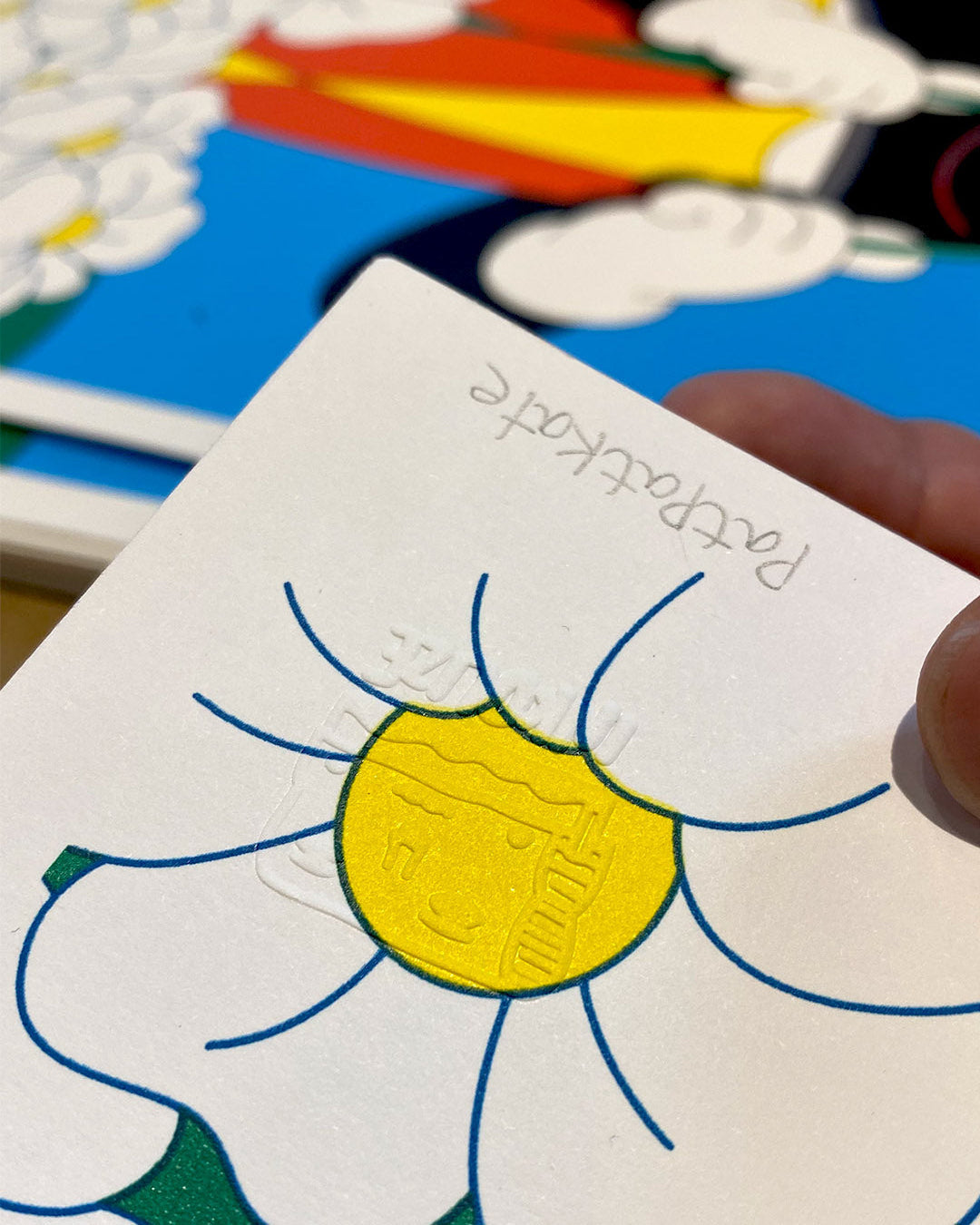 Watching the world spin (Silkscreen Print)