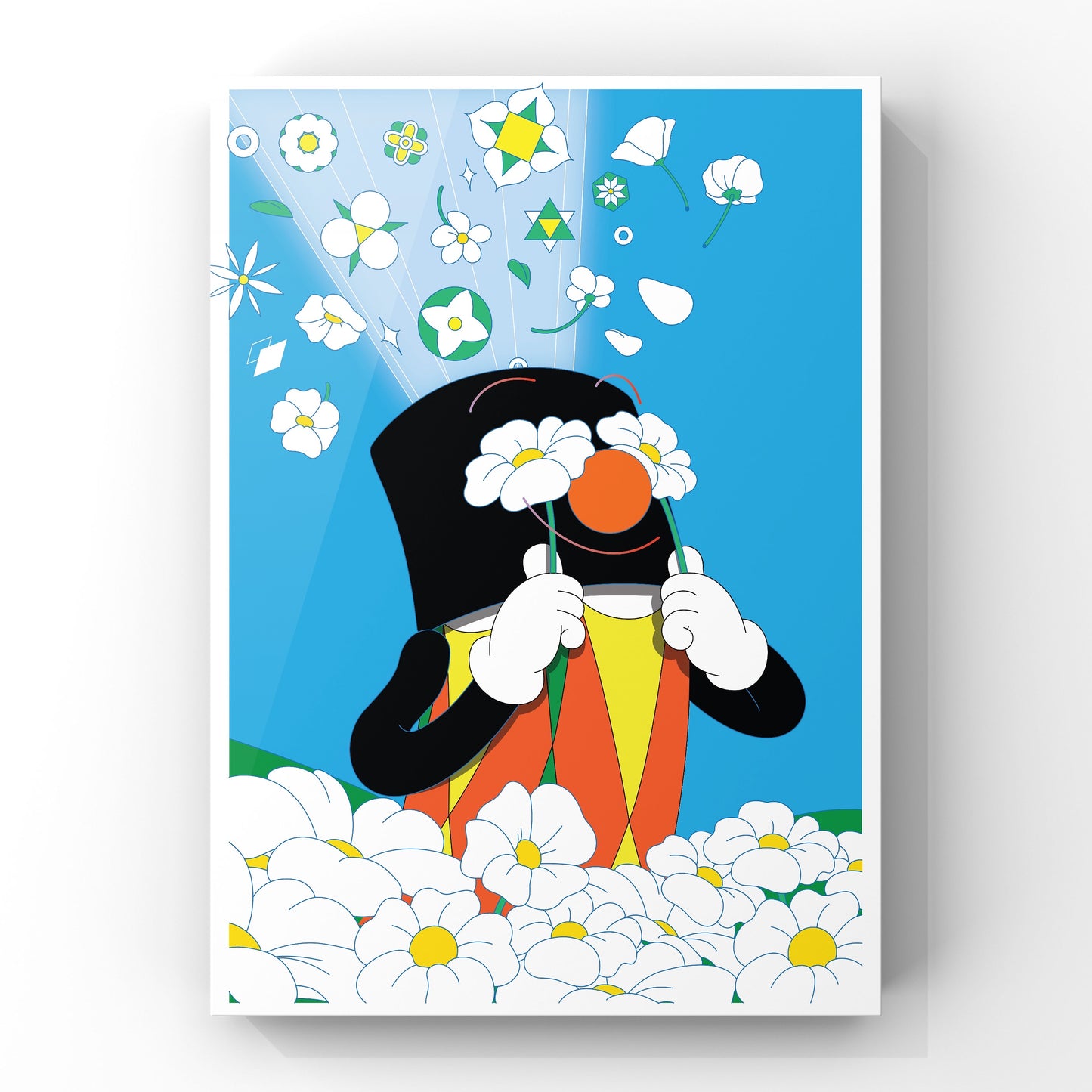 Watching the world spin (Silkscreen Print)