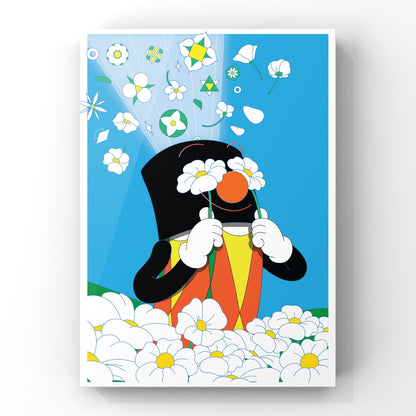 Watching the world spin (Silkscreen Print)