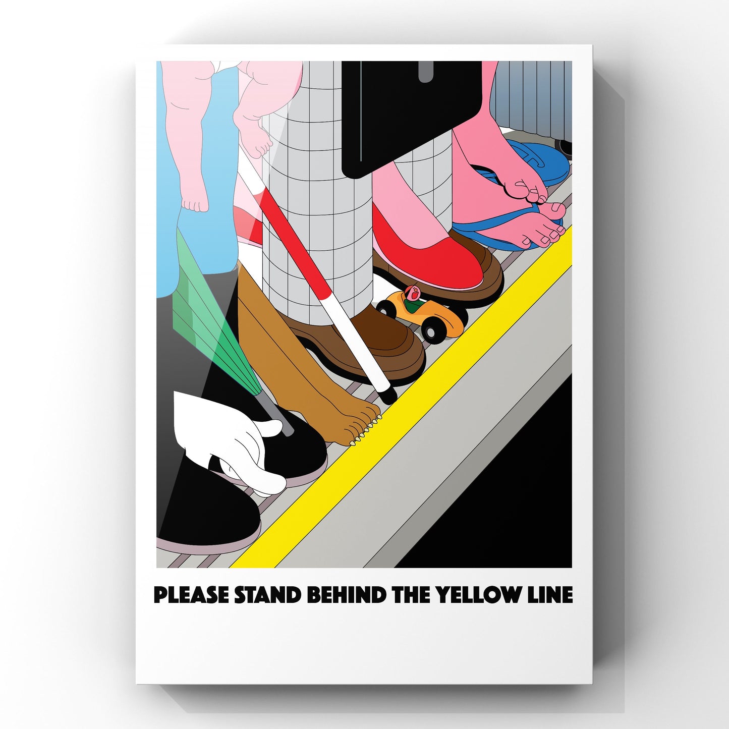 Stand Behind the Yellow Line