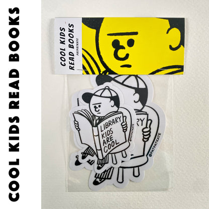 Cool Kids Read Books sticker pack
